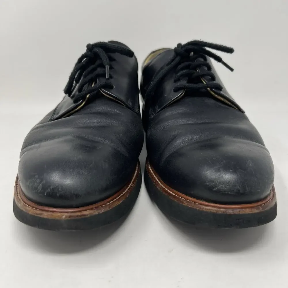 Samuel Hubbard Rainy Day Founder Oxford Black Leather‎ Dress Shoes Men’s Size 10